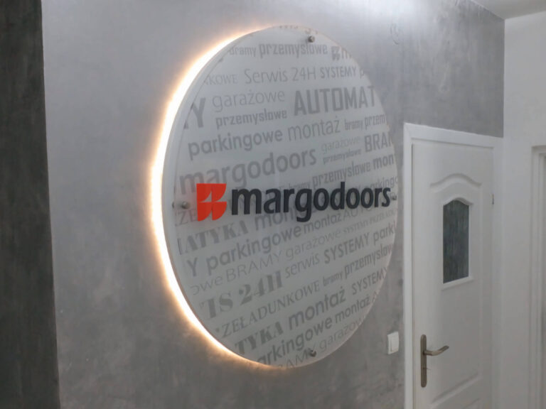 szyld podświetlany led