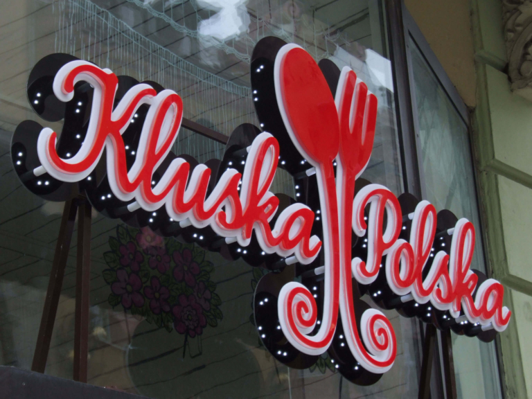 litery podświetlane led warszawa