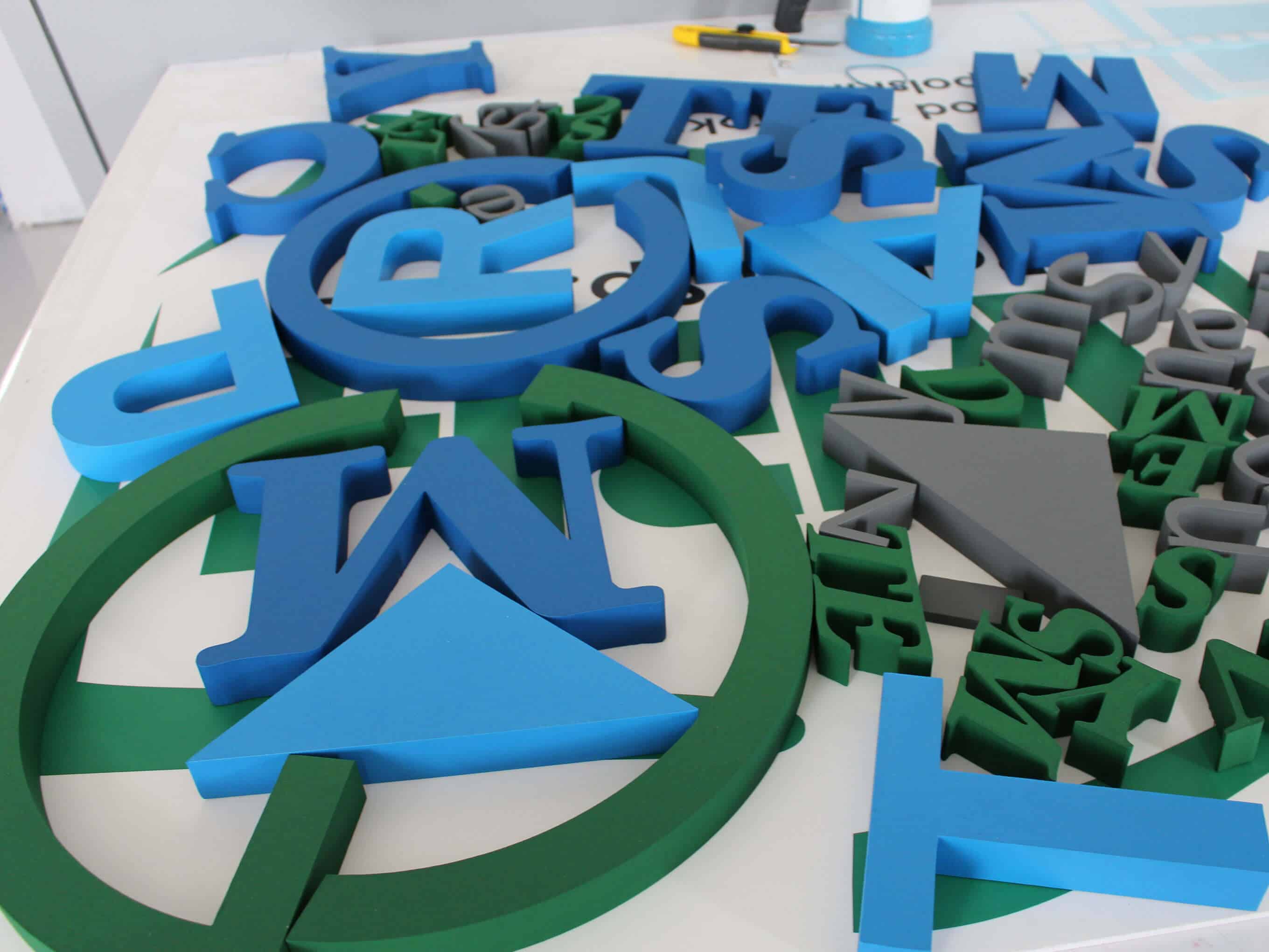 litery ze styroduru warszawa